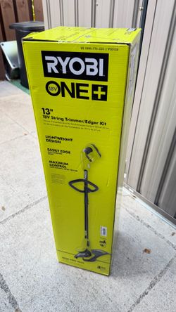 RYOBI ONEF 13" 18V String Trimmer/Edger Kit