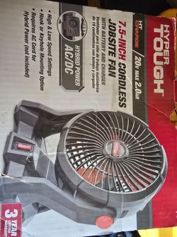 Jobsite fan   7,5
