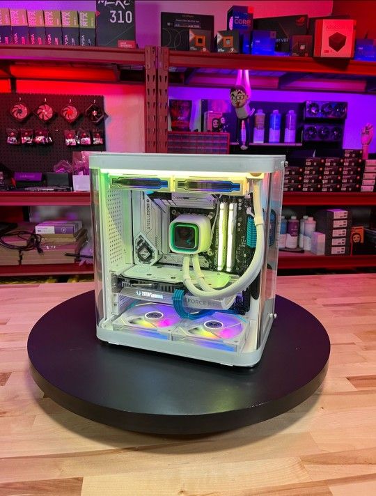 Custom I5-13400F RTX 4060 White Jonsbo TK1 Gaming PC