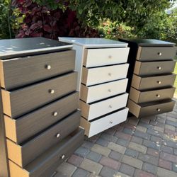 New Chest 5-Drawer Dresser Cajoneras Nuevas