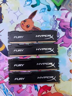 Hyperx fury 32gb (4x8gb) ddr3