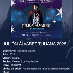 Julion Alvarez  Palenque Tijuana Sep 5th 2025