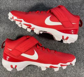 Brand New Nike Force Trout 7 Keystone Red White Baseball Cleats Men Size 11.5