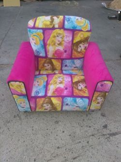 Disney princess girls couch