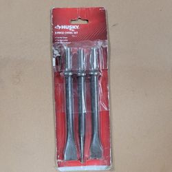 Husky 3-Piece Air Chisel Set