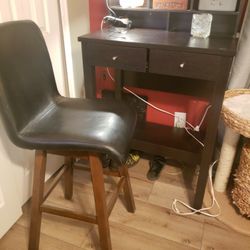Barstool Height Chair And Desk