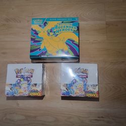 Pokémon Scarlet & Violet Surging Sparks Booster Box Pikachu & Latias