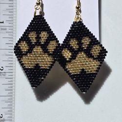 Paw Print Earrings
