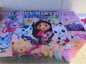 Gabby Dollhouse Party Banner