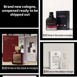 Four Differents Cologne Rlly Good Prices Lmk For More Info 