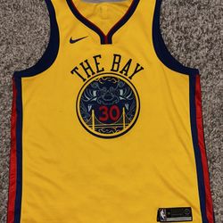 Steph Curry City Edition Jersey Chinese Heritage Size 2XL