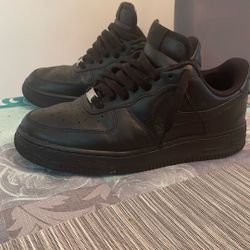 Black Air Force 1s 