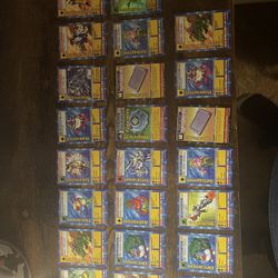23 1999 Digimon Cards