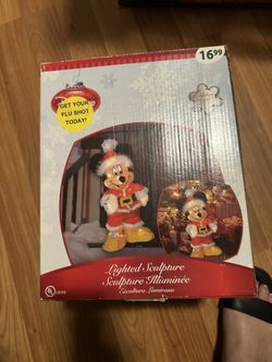 Mickey Mouse Lighted Sculpture