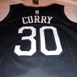 Stephen Curry 30 Golden State Warriors Jersey Black City Edition