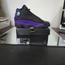 Jordan 13  Court Purple  Size 7Y
