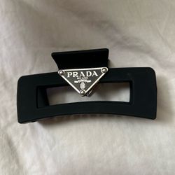 Prada Milano Hair Claw Clip