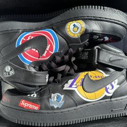 supreme nba nike air force 1 high top