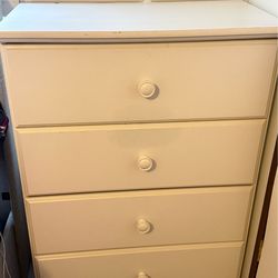 White Drawers