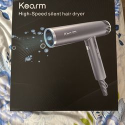 Kearm High Speed Silent Hair Dryer Brand New Sealed