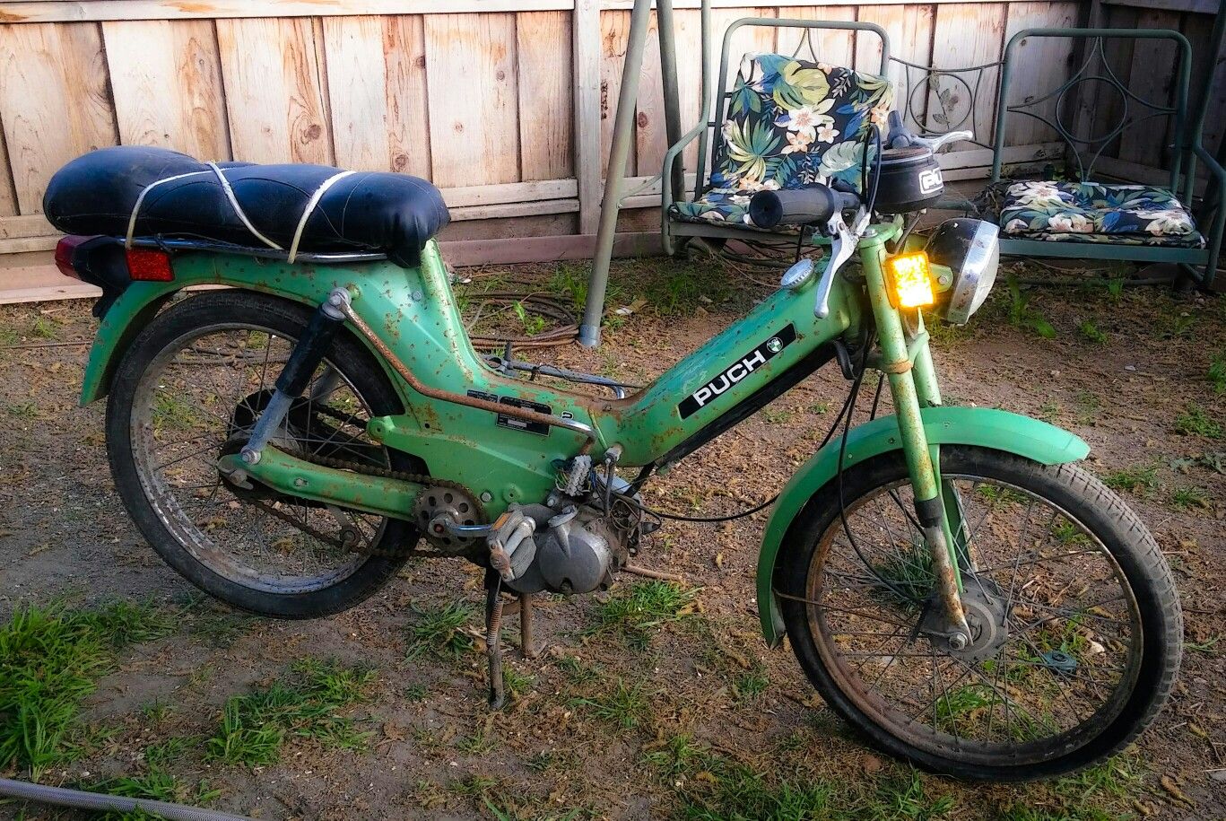 Vintage PUCH Moped