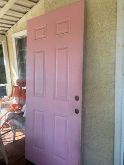 Left swing in door