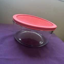 2 Glass Tupperware