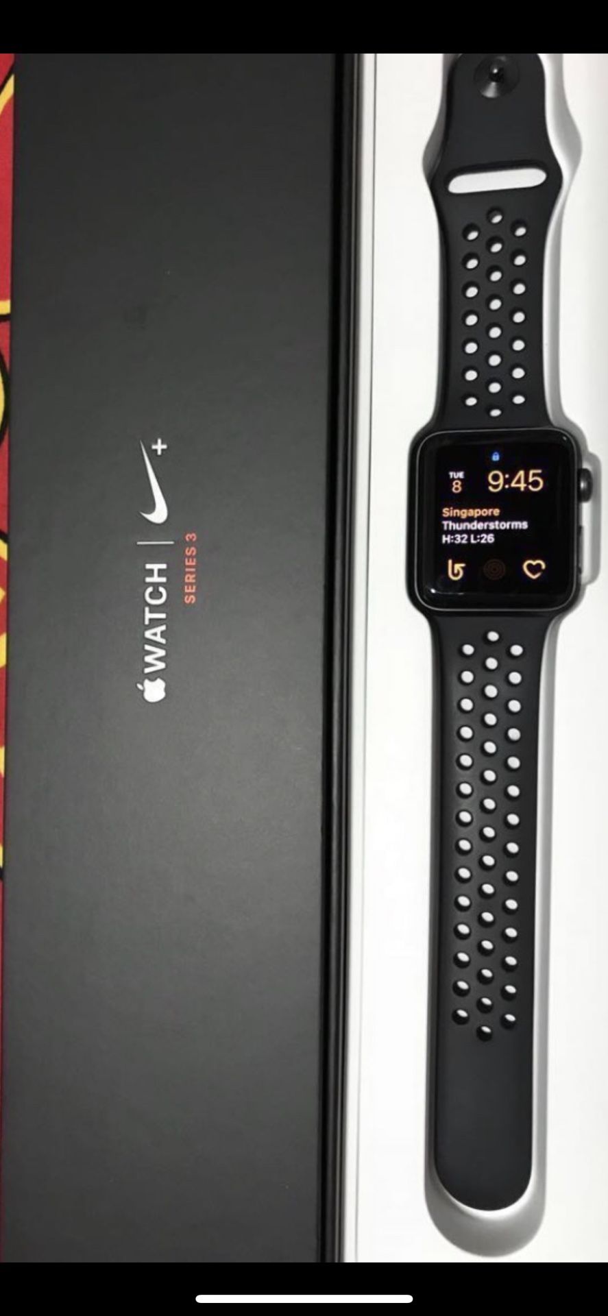 NIKE Apple Watch Series 3 42mm ( GPS+CELLULAR)