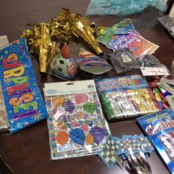 Bundle Of Party Decorations