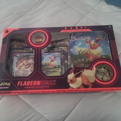 Pokemon vMax Flareon Premium Collection set $275