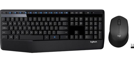 Logitech MK345 Wireless Keyboard and Mouse Combo with Palm Rest