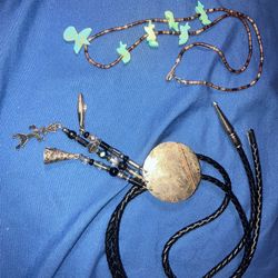 Sterling Silver Bolo Tie And Related 