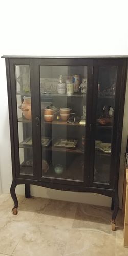 Vintage Antique Hutch cabinet