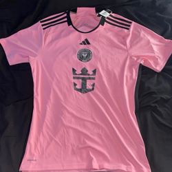 Luis Suarez Jersey Miami Large Men's #9 Home Soccer Football Jersey Size L (NWT)
