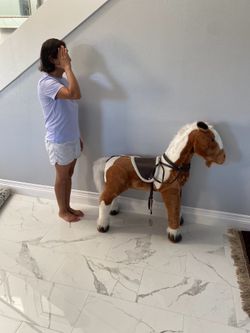 Kids toy pony