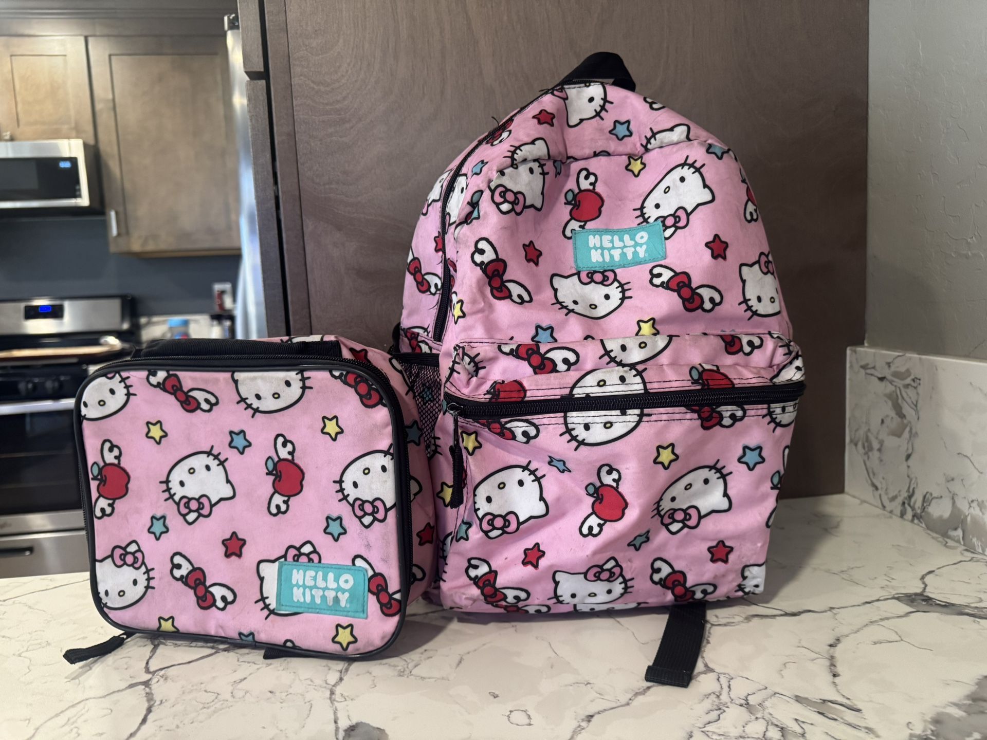 Hello kitty Back pack & Lunch bag