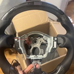 Nissan 370z LED Carbon Steering Wheel