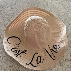 New - girls beach hat pool hat