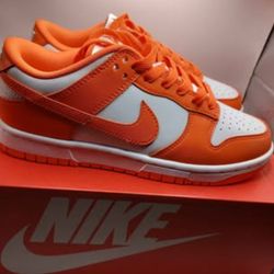 New Navy and White Nike Dunk Lows