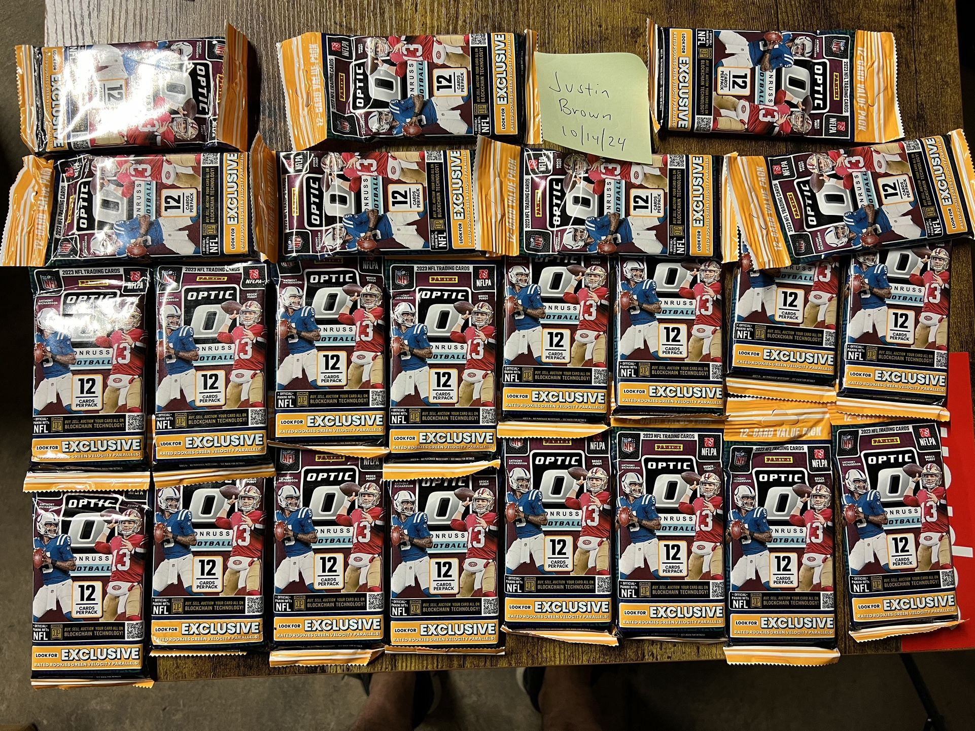 2023 Donruss Optic Cello Fat Pack - 23 Available