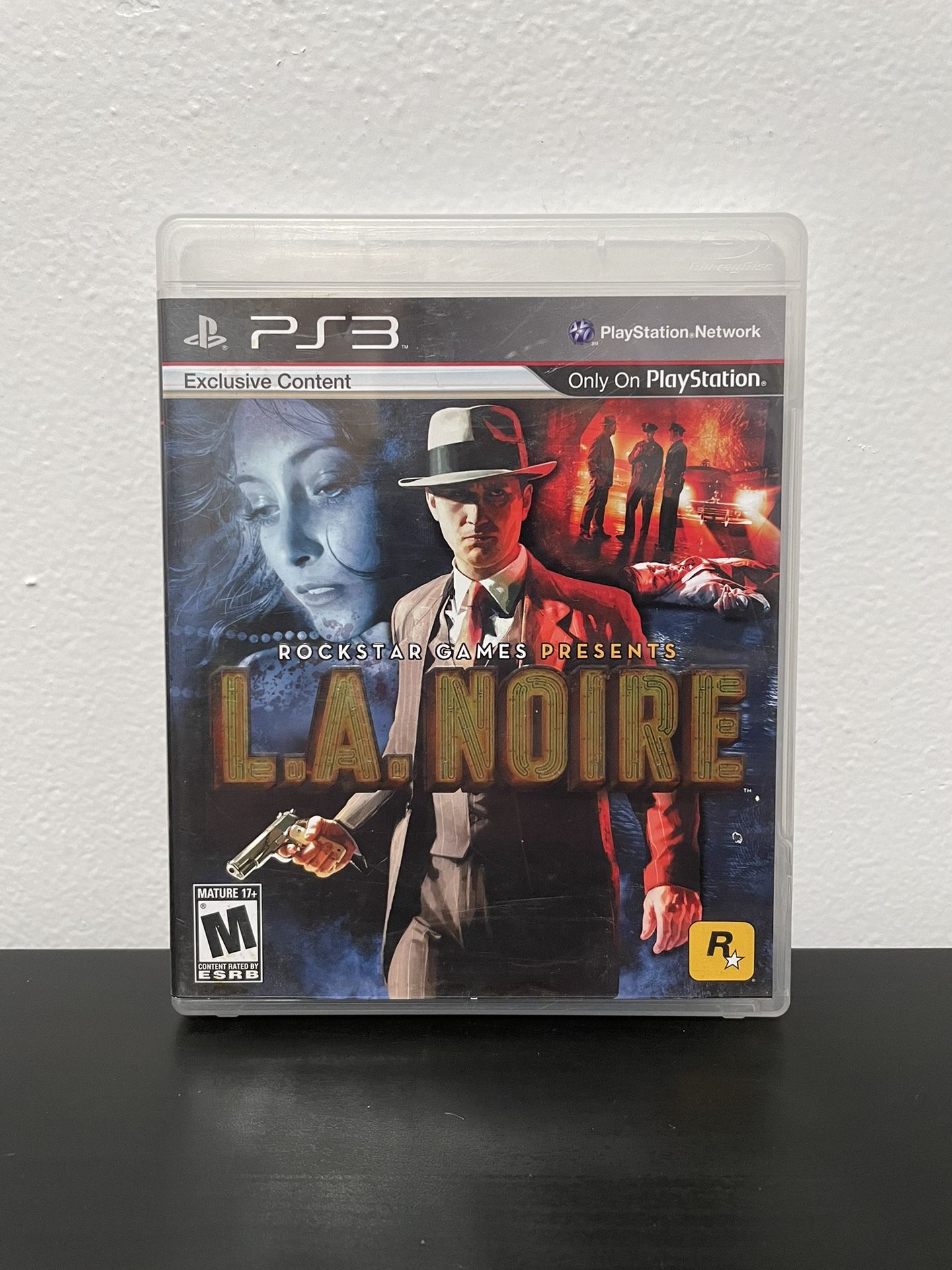 LA Noire PS3 Like New CIB Sony PlayStation 3 Black Label Game Rockstar L.A.