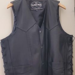 Leather King Motorcycle Vest