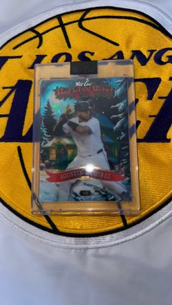 Agustin Ramirez Wild Card Holiday Hits Rookie Card 1/2