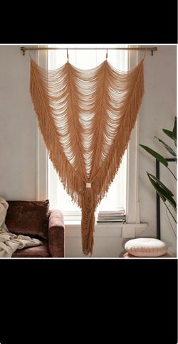 Bohemian Fringe Curtain
