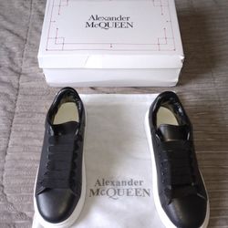 Alexander Mcqueen Oversized Black White Sole