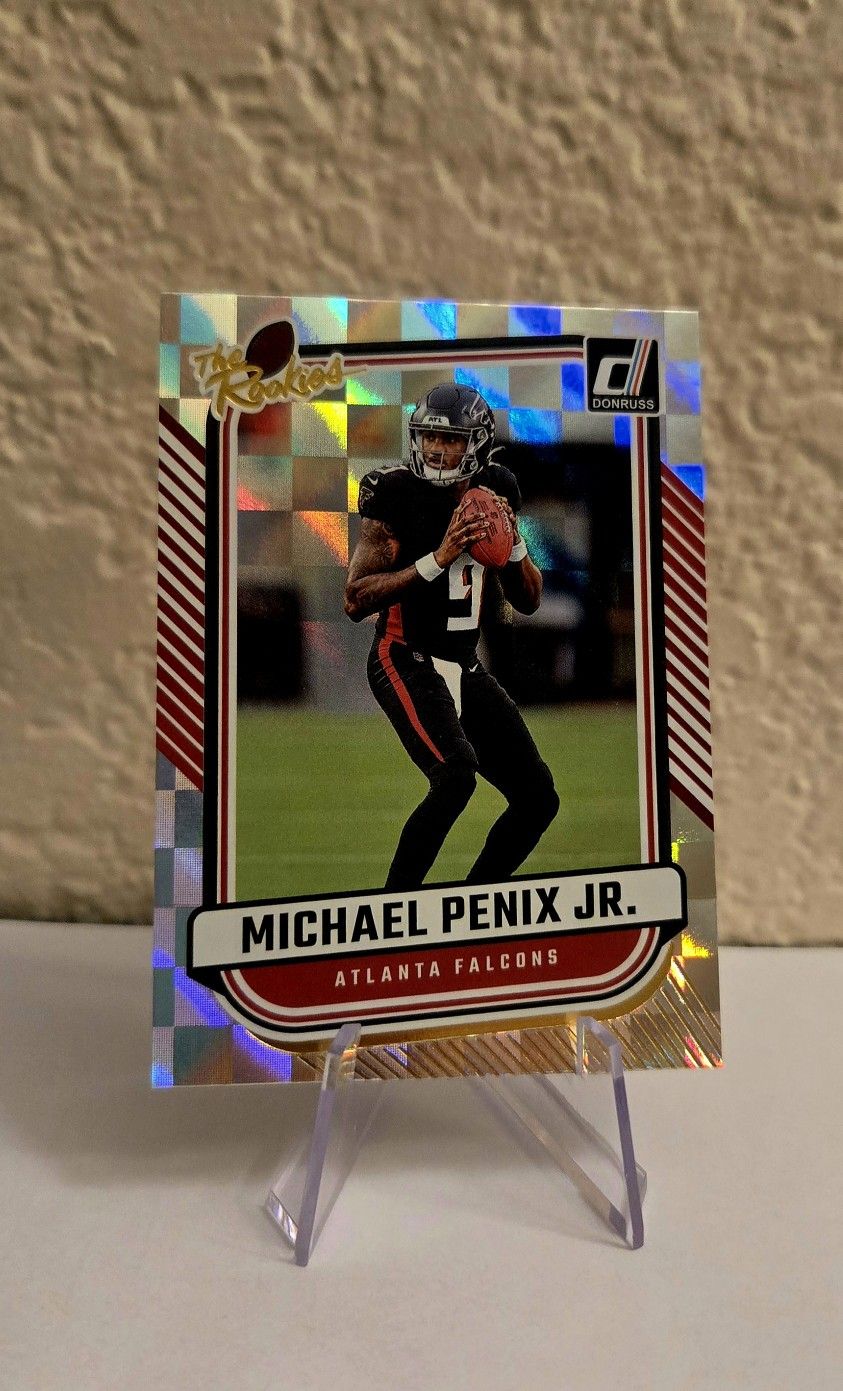 2024 Panini Donruss - The Rookies #TR-2 Michael Penix Jr. (RC) Falcons 🔥