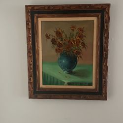 Unique vintage painting