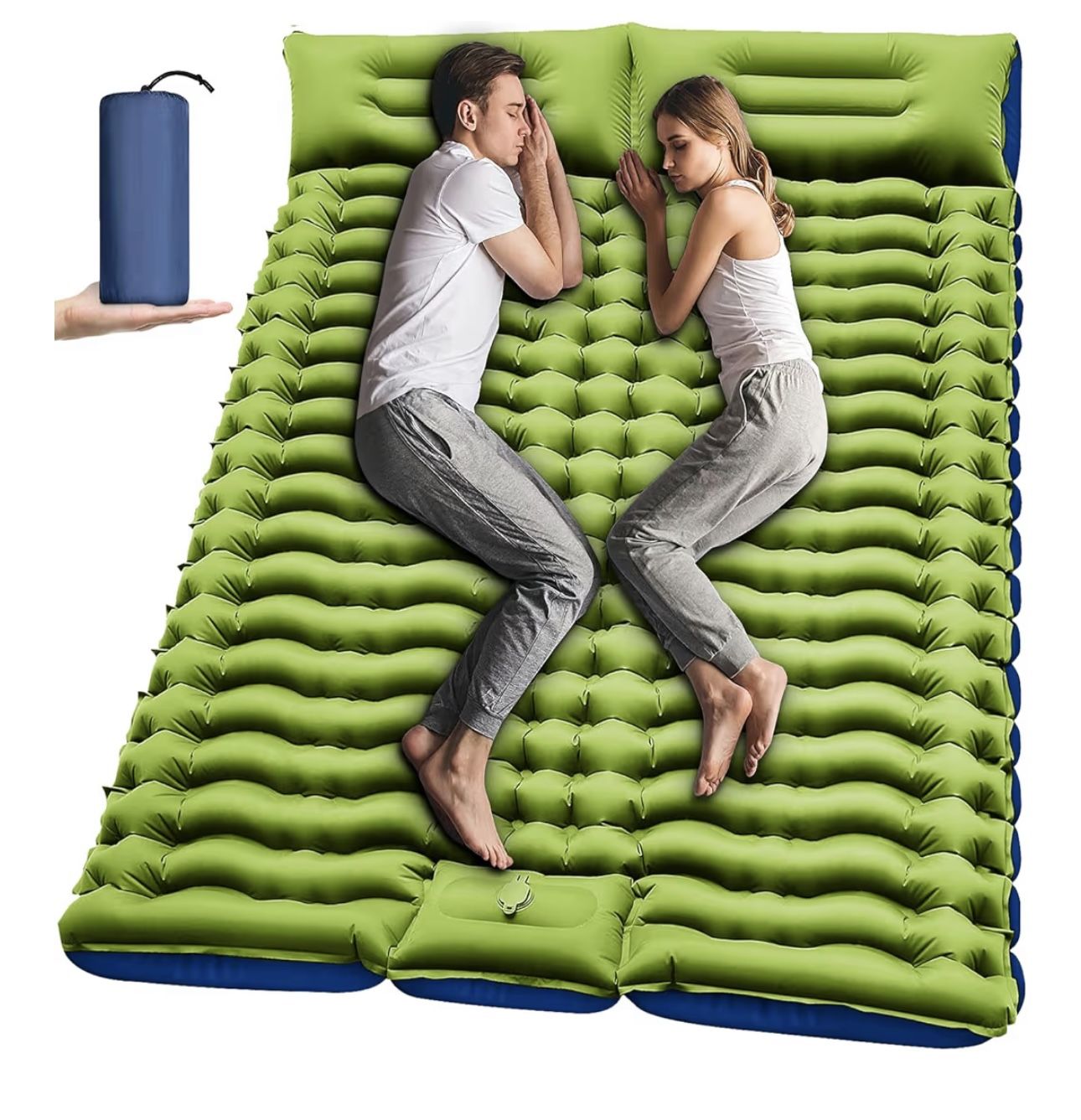 Double Sleeping Pad Self Inflating 4