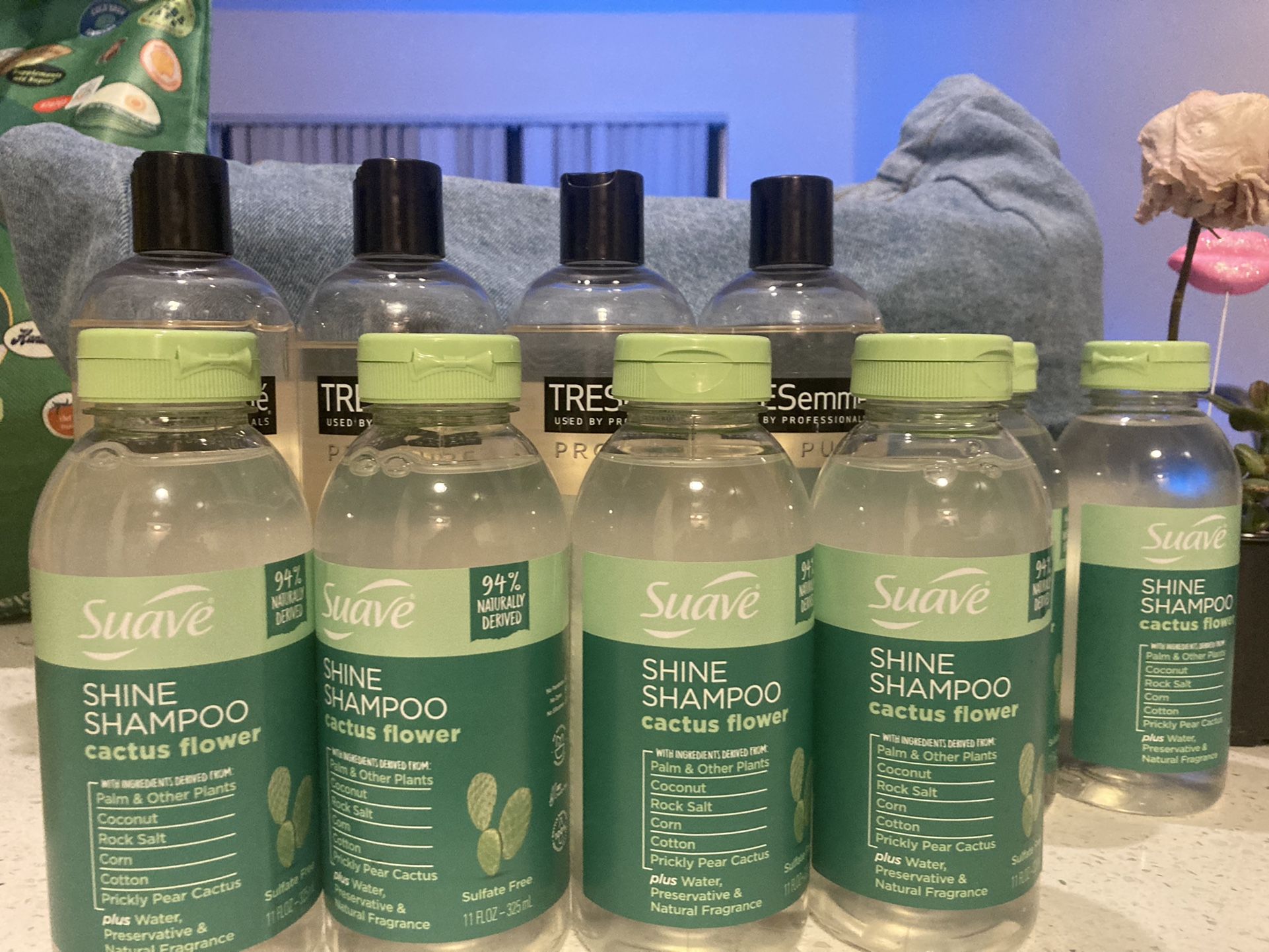 TRESemmé & Suave Shampoo (10 Bottles)