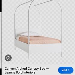 Arched Canopy Bed